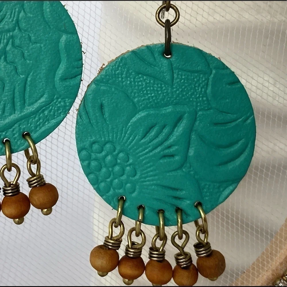 BOHO Beaded Earrings - Picture 2 of 8